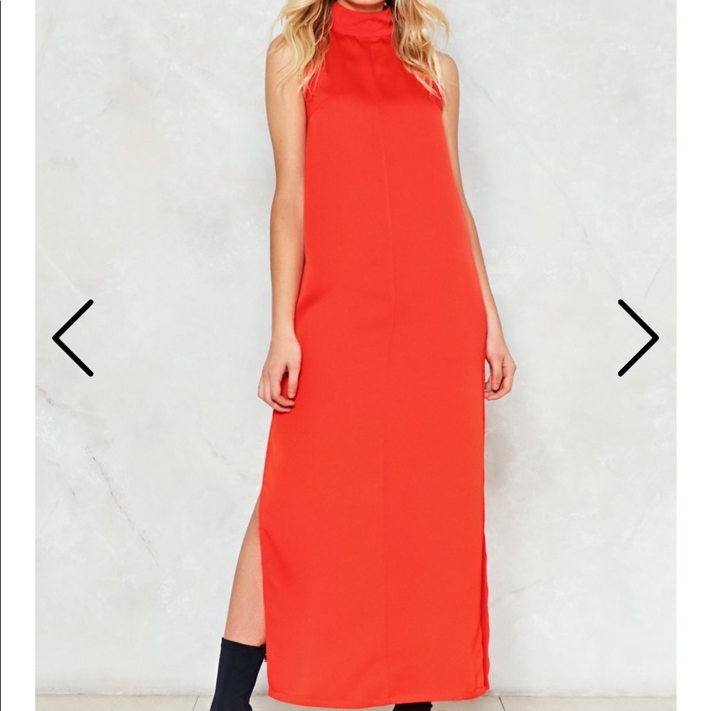 Perfect Red Maxi Dress